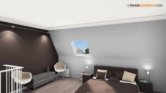 Store à enrouleur Skylight Trend Blackout Light Grey pour Velux: MK04