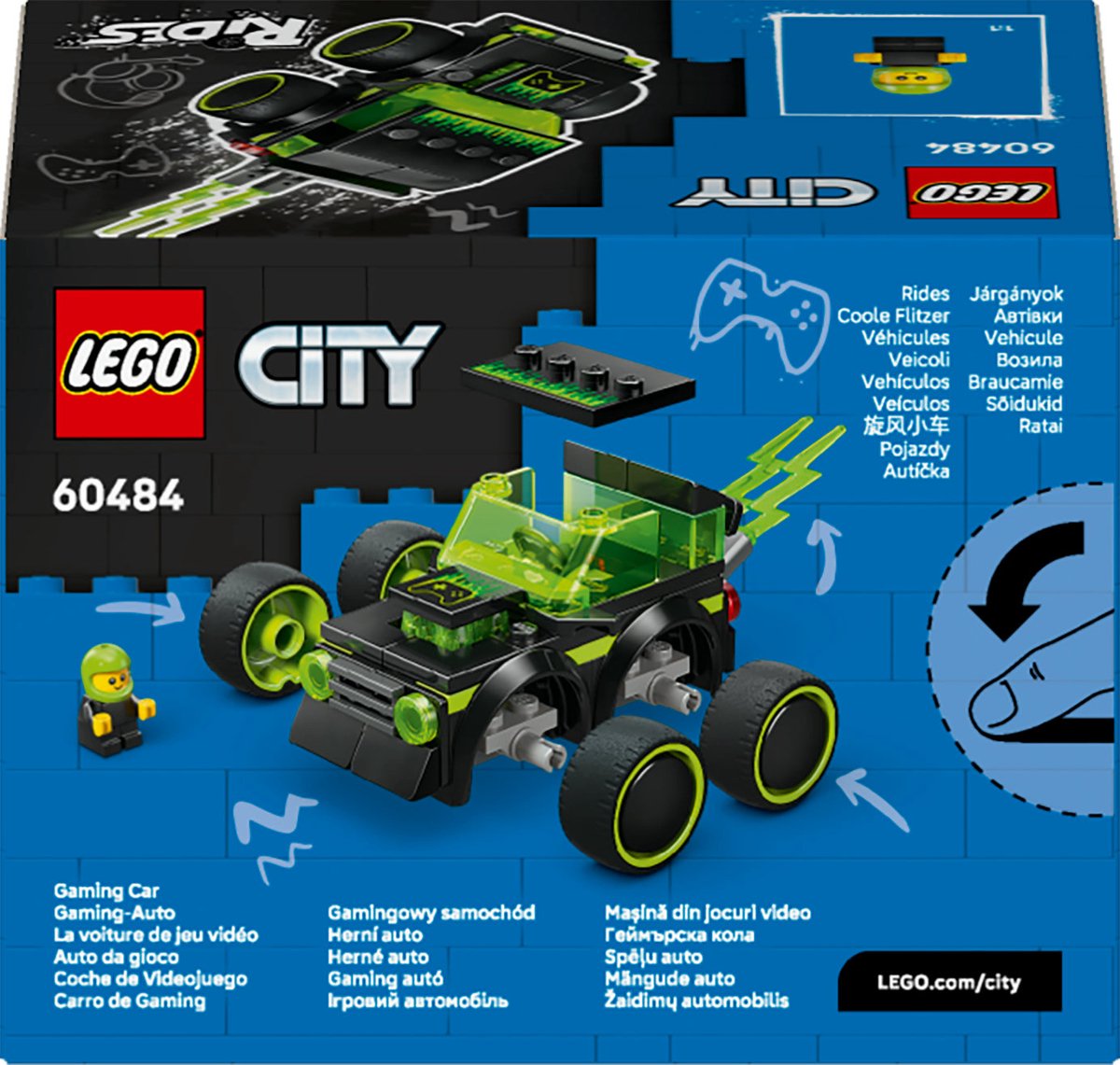 LEGO City Rides – Gaming Race Car - 60484 — afbeelding 12