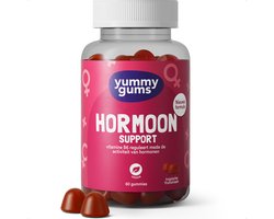 Yummygums • Hormoon Support voor vrouwen • vegan • Met B vitamines en kruidenextracten • 60 gummies - 60 stuks