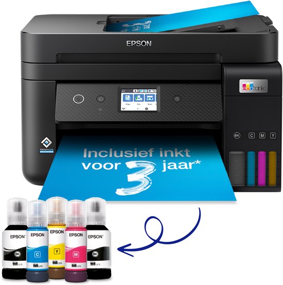 Epson EcoTank ET-4850 - All-In-One Inkttank Printer - Inclusief tot 3 jaar inkt