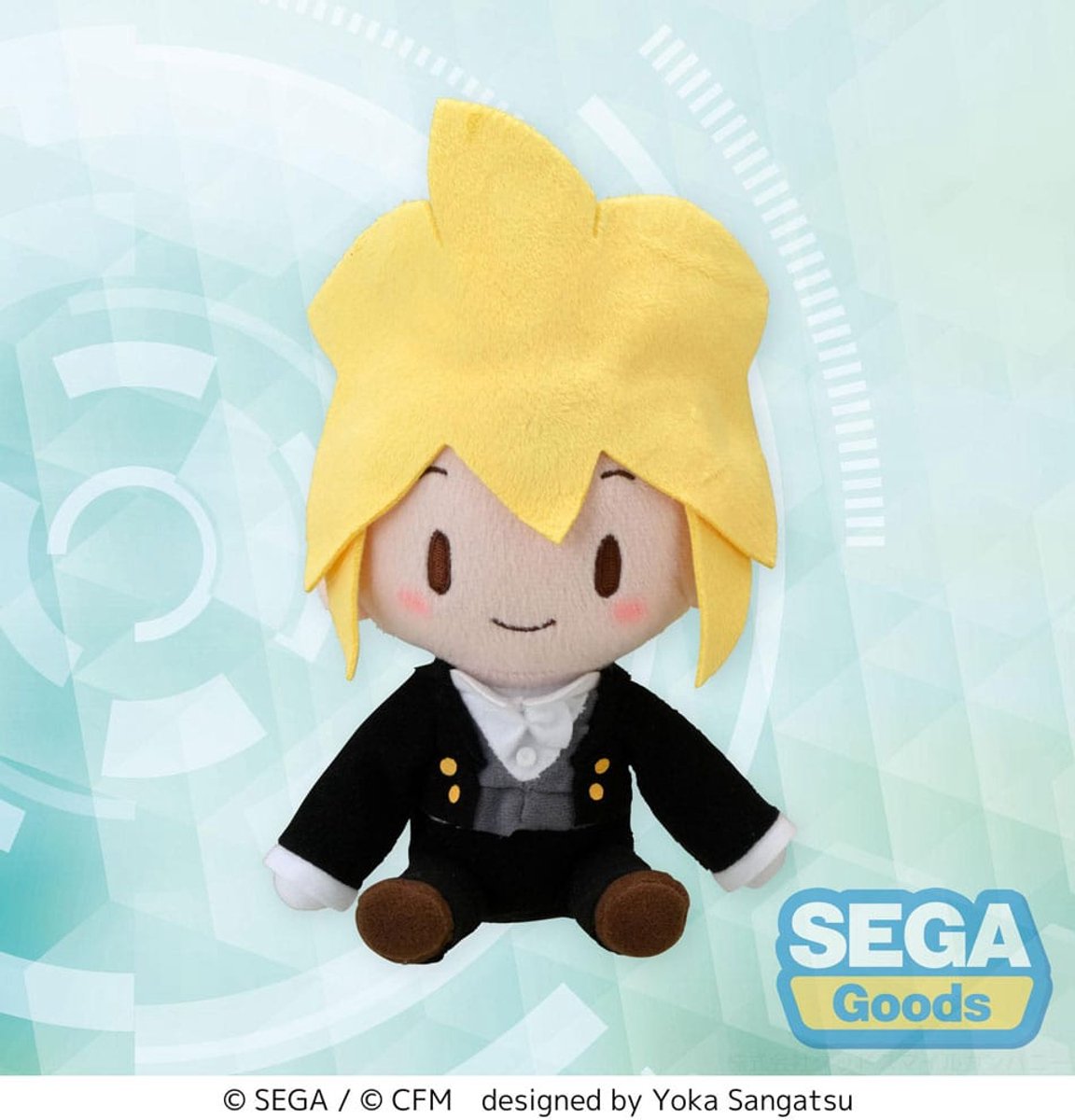 Hatsune Miku: Project DIVA Arcade Future Tone Fuwa Petit Plush Figure Kagamine Len Butler Ver. (EX) 16 cm plush