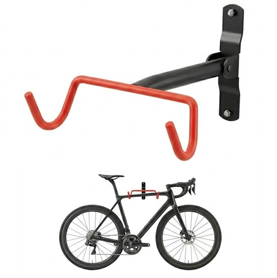 Fiets Ophangsysteem | Fietshaak | Muurbeugel Fiets | Fiets Ophangbeugel | Fietsbeugel | Fietsenrek | Fiets Ophangen | Tot 25 KG