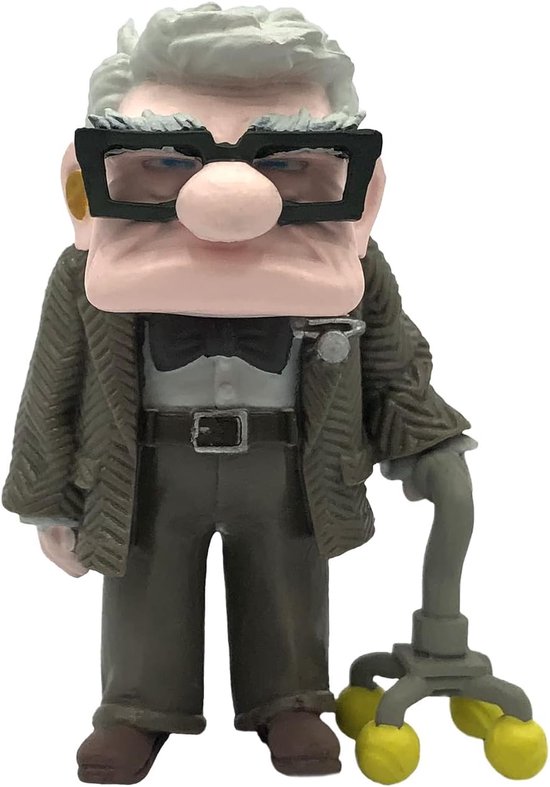 Disney - Up - figurine/cake topper Carl Fredrickson - 6,3 cm - plastique