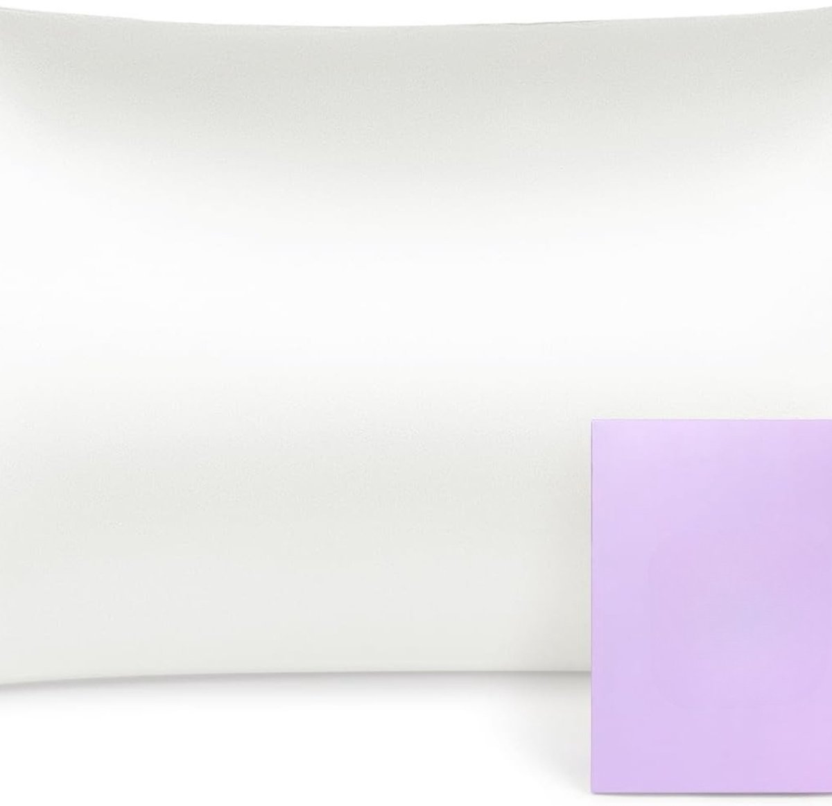 Famanu 16 momme zijde kussensloop natuurlijke moerbeizijde kussensloop voor haar en huidverzorging 1 stuk – 50 x 70 cm ivoor