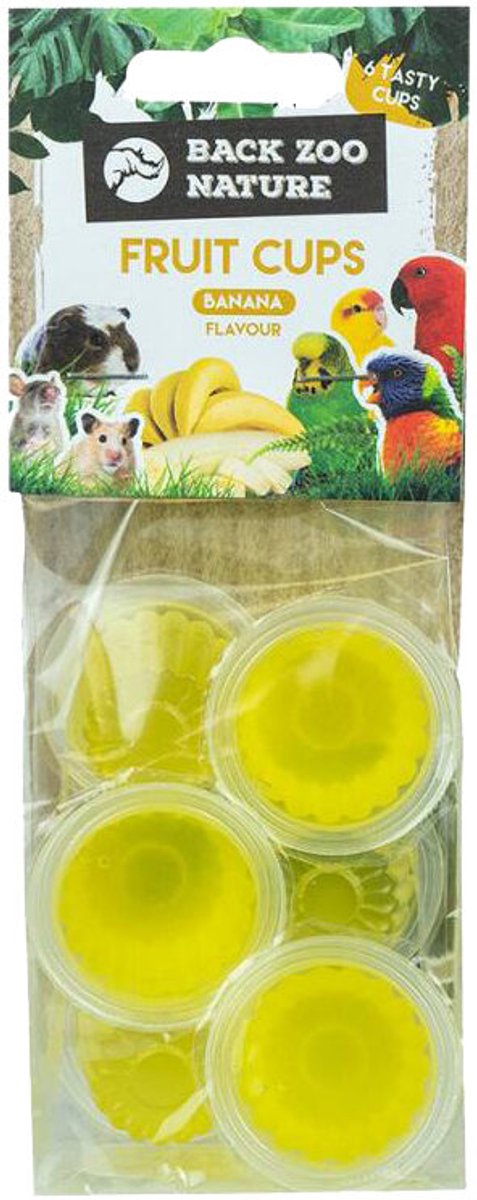 Back Zoo Nature Fruit Cups - Mix - 3 x 24 stuks