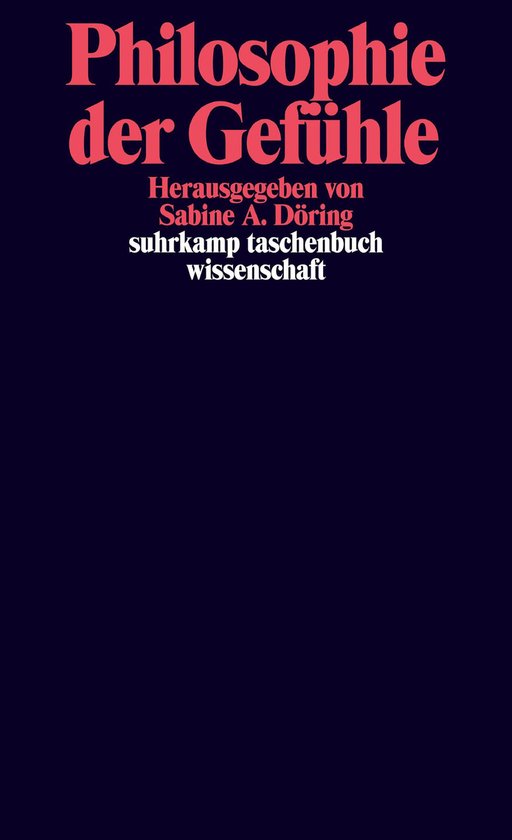 Philosophie der Gefühle - cover