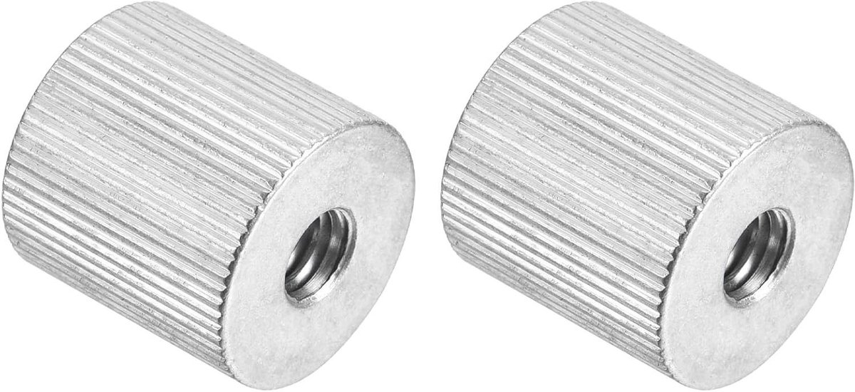 TTGoods - Schroefdraadadapter voor microfoonhouder, camera en statief - Zilver - 2 stuks.