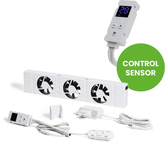 Aanpassing Van De Radiator Ventilator Thermostaat Set Met Temperatuur Sonde Sensor 21 Stuks Auto Besturing Relais Draad Set Voor Auto Truck 12v