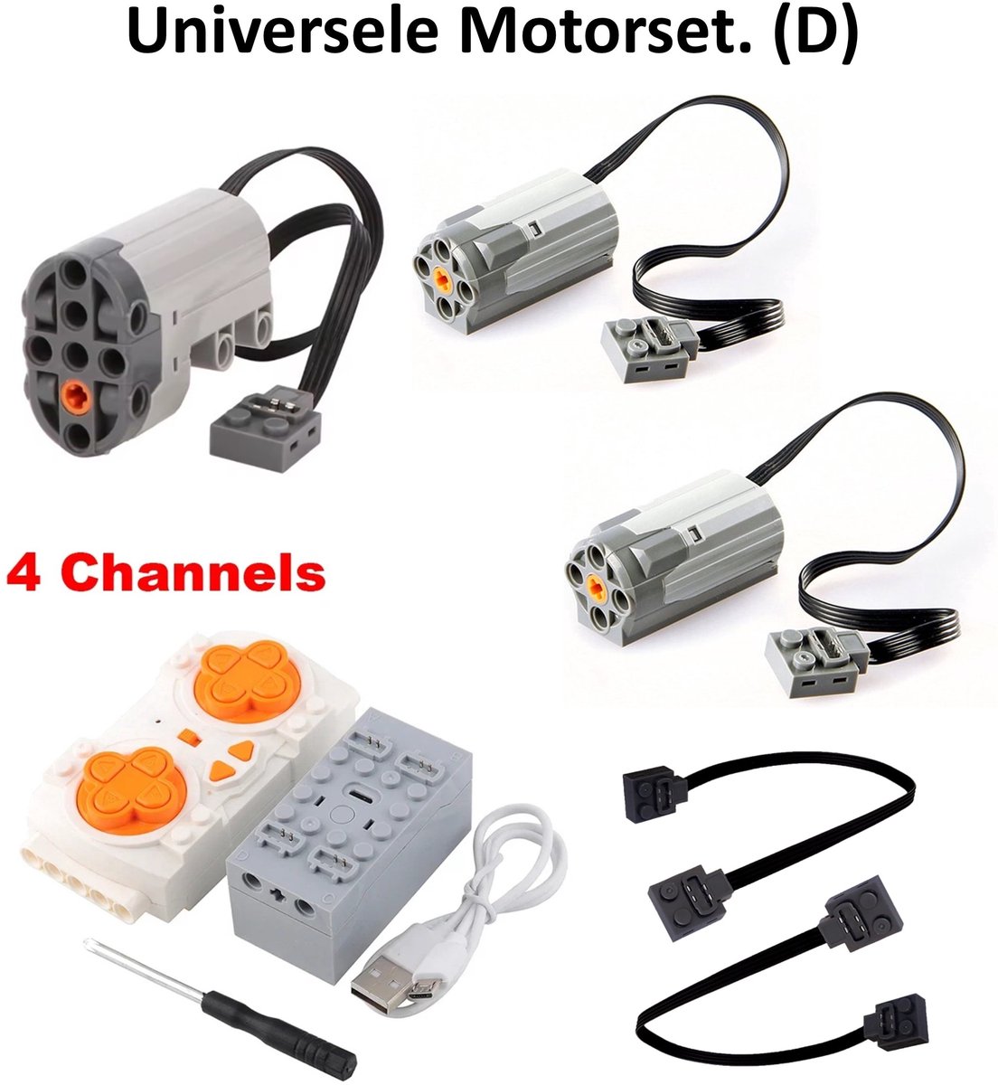 brickparts.nl Universele Motorset. (D) voor - Cada - Mould king - Reobrix - En de rest van de merken?