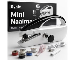 Mini Naaimachine - Handnaaimachine - Ideaal voor Reizen & Snelle Reparaties - Draadloos Sewing Machine - Compact - Met Accessoires
