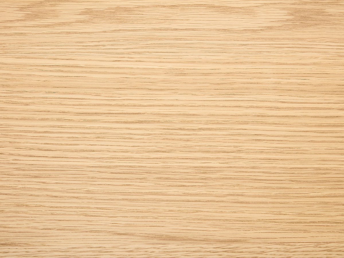 Vente-unique Bureau met 1 lade - Eikenfineer - Kleur: naturel en zwart - CARDIONA