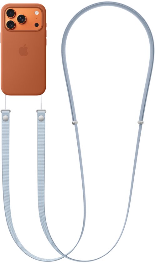 Apple Crossbody Strap Lichtblauw