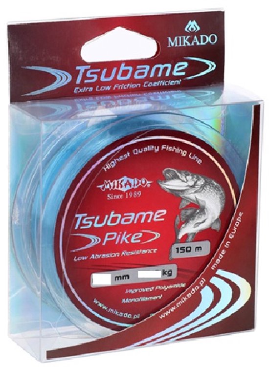 Mikado Tsubame PIKE - 0.22 mm - 6.60 kg - 150 m - Slijtvast Roofvis Lijn van Merkloos — afbeelding 3
