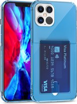 Apple iPhone 8 Hoesje | Pasjeshouder | Back Cover | Blauw