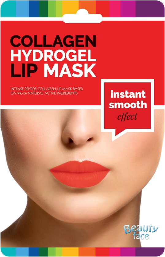 BeautyFace Collageen Hydrogel Lip Mask bol