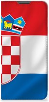 Leuk Hoesje Motorola Moto G22 Smart Cover Kroatische Vlag