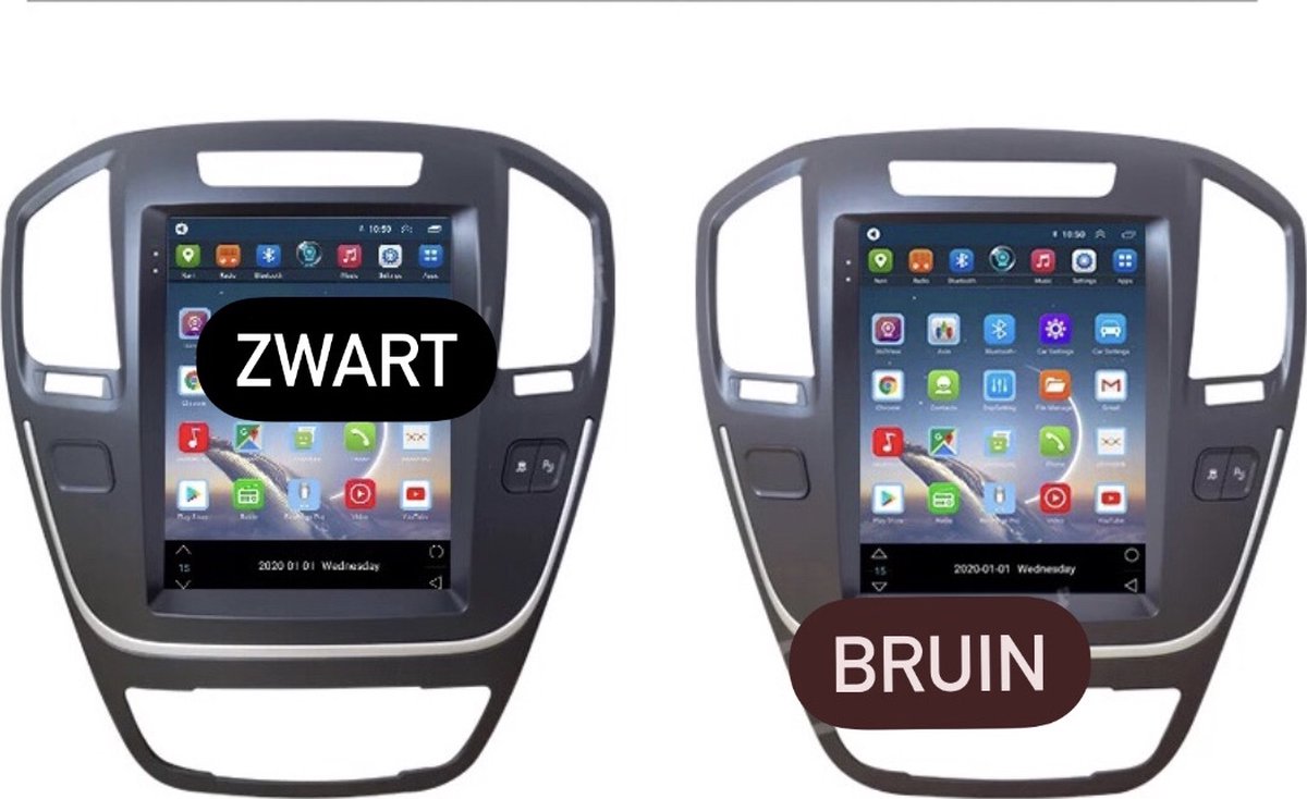 CarPlay Opel Insignia 2008-2011 Android 10 navigatie multimediasysteem 4G BRUIN