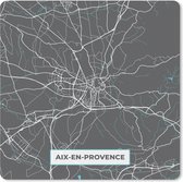 Muismat Klein - Frankrijk - Aix-en-Provence - Stadskaart - Kaart - Plattegrond - 20x20 cm