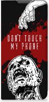 Telefoonhoesje met Pasjeshouder Motorola Moto G22 Smart Cover Zombie Blood