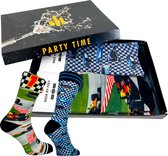 Sock My Feet geschenkdoos sokken heren 39 42 - cadeau voor man - duurzaam - naadloos - Formule 1 Retro Cars