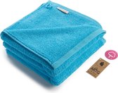 ARTG® Towelzz - AR035 - Handdoekset - 100% Katoen - 50 x 100 cm - Zeeblauw - Aqua Blue - Set 5 stuks