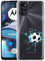Motorola Moto G22 Hoesje Soccer Ball - Designed by Cazy