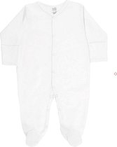 Soft Touch - Baby - Slaappakje met wantjes - Pyjama - Boxpak - 100% katoen - Wit - Maat 3-6 mnd