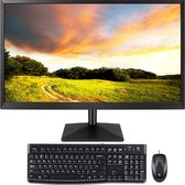 ALL-IN-ONE-PC / 24" HD Desktop Computer Compleet - 120GB SSD - 8GB - WIFI/Bluetooth - 2x HDMI - Windows 11