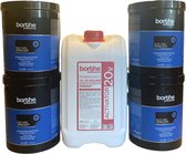Borthe - Blondeer Pakket - Blondeerpoeder 4 kg - Blauw - Oxidatie 6% 5L - 20 Volume