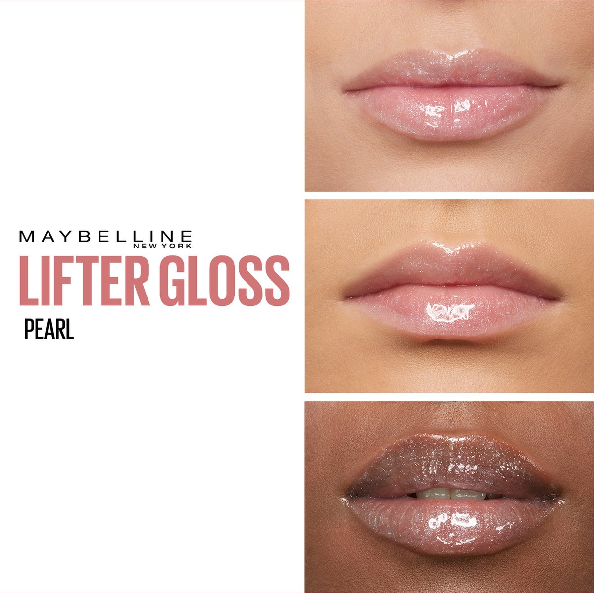 Maybelline New York - Lifter Gloss Lipgloss - 1 Pearl - Transparant - Glanzende Lipgloss - Lippen met een glossy, vollere look - 5,4ml — cadeau in Verzorging - foto 2