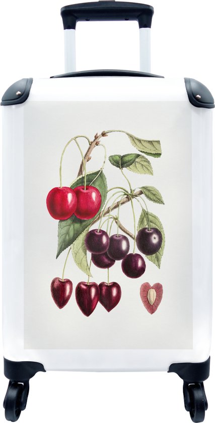 Valise MuchoWow® - Cerise - Fruit - Branche - Convient en 55x40x20 cm et  55x35x25 cm -... | bol.com