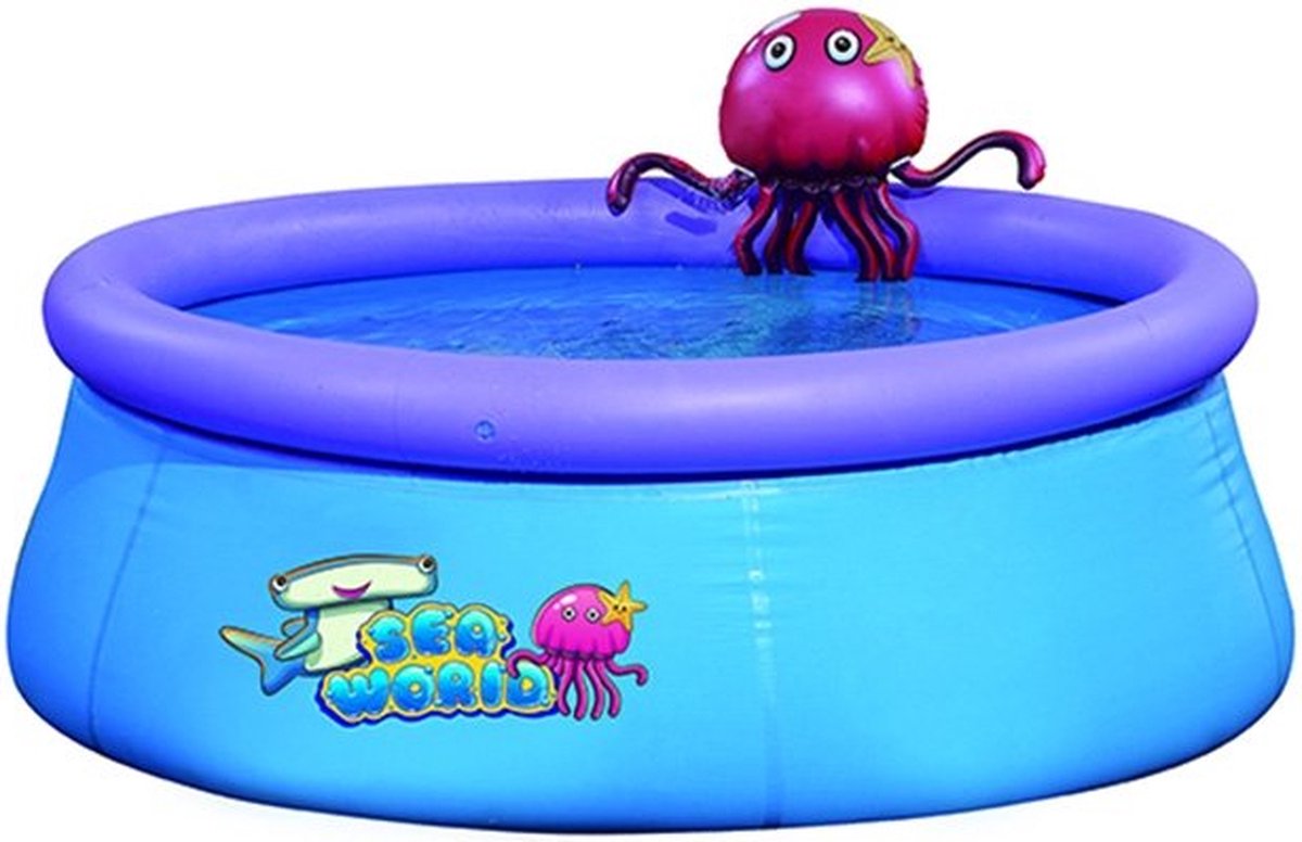 Opblaasbaar zwembad | Model Octopus