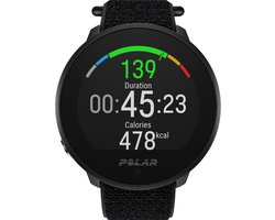 Polar Unite Fitnesshorloge en -tracker - Zwart - Hook&Loop - M-L