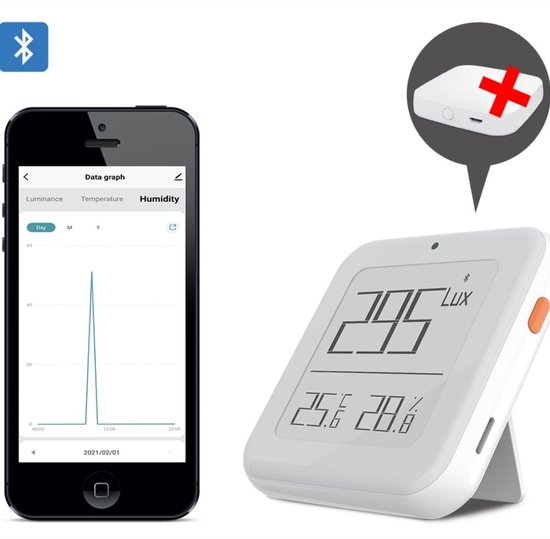 Weerstation Weerstation binnen en buiten Smart app control Thermometer