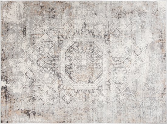 Eyecatcher Valley Tapis Salon Chambre Grijs Design Atmosphère de Vie Intérieure Moderne Trendy Durable Haute Qualité Tapis Taille – 200x300