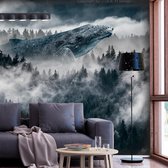 Walljar - Zelfklevend fotobehang - Sleepy Spaces - 441 x 315 cm