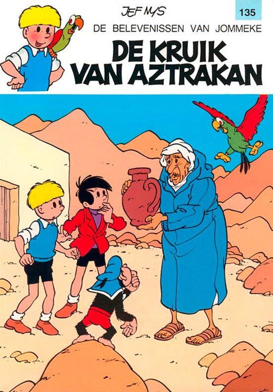 Cover van het boek 'Jommeke: 135 De kruik van Aztrakan'