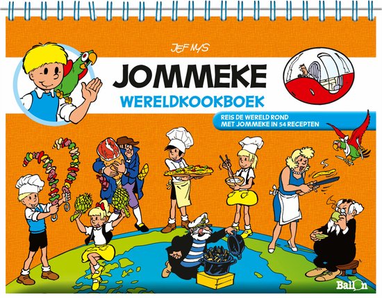 Jommeke wereldkookboek, Jef Nys | 9789063349905 | Boeken | bol
