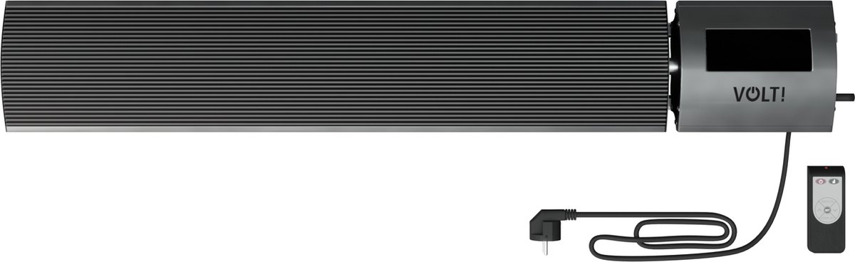VOLT! i-Red 1200W Infrarood Verwarming Electrisch - Terrasverwarmer - Terras Heater - Energiebesparend