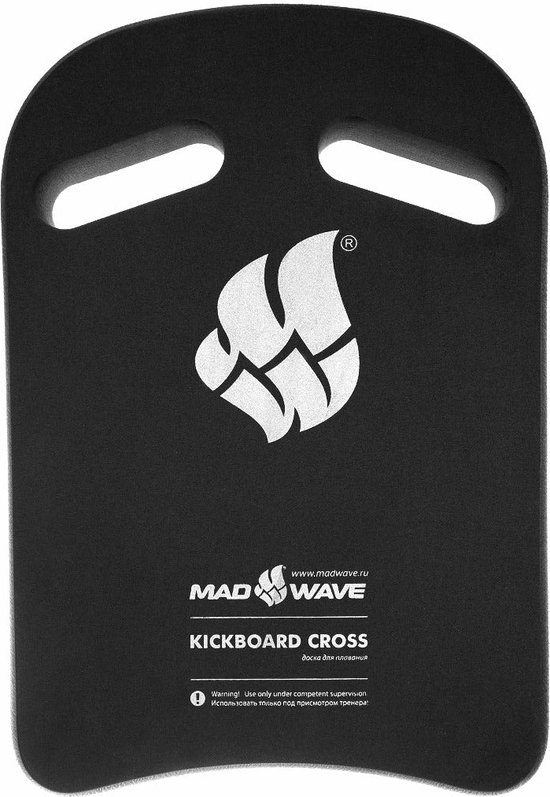 Mad Wave - Kickboard - Kickboard Cross - Zwart - Default Title - Mad Wave