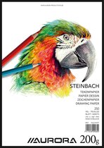 Aurora Wit Tekenpapier Steinbach 250 losse vellen A4 - 200 grams tekenpapier