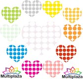 Ronde stickers etiketten ● Multiplaza ● 20mm ● 11 kleuren ● 11 x 54 etiketten (594) ▪︎ archiveren ▪︎ opvallen ▪︎ universeel ▪︎ markeren ▪︎ organiseren