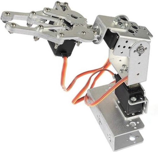 3-Axis Robotarm Model met Servo's en Servo Arm Plaat DIY