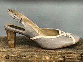 Peter Kaiser Pumps Damesschoenen - Grijs - Volwassenen - Maat 37,5 ( 5 ) -Zomer schoenen