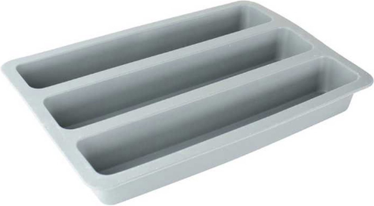 Flexibele Siliconen Cakevorm – Voor 3 Cakes - 22,5 x 32,5 x 5 cm FP-CAKES-1