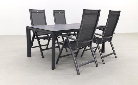 Hartman Roma/Baltimor 180 cm. verstelbare tuinset - 5-delig | bol