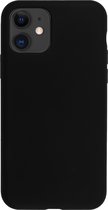 BMAX Siliconen hard case hoesje geschikt voor Apple iPhone 11 / Hard cover / Beschermhoesje / Telefoonhoesje / Hard case / Telefoonbescherming - Zwart