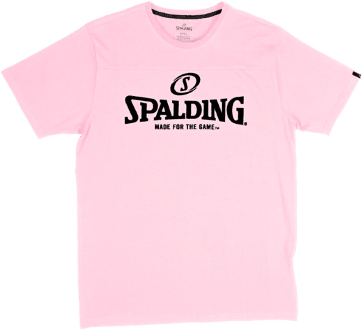 Spalding Essential Logo T-Shirt Kinderen - Roze | Maat: 128