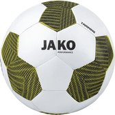 JAKO Trainingsbal Striker 2.0 Wit-Zwart-Zacht-Geel (Maat 4)