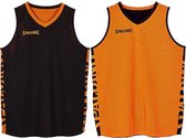 Spalding Essential 2.0 Reversible Shirt Kinderen - Zwart / Oranje | Maat: 152
